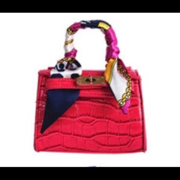 One Twilly Handbag Headband Neck Scarf - Picture 6 of 15